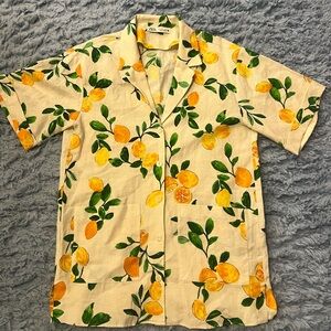 Zara linen dress. Oversized loose fit.